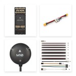 HolyBro Pixhawk 6X () Controlador de vuelo de plástico con Mini Set M9N/M10 Módulo GPS para RC Multirotor Airplane